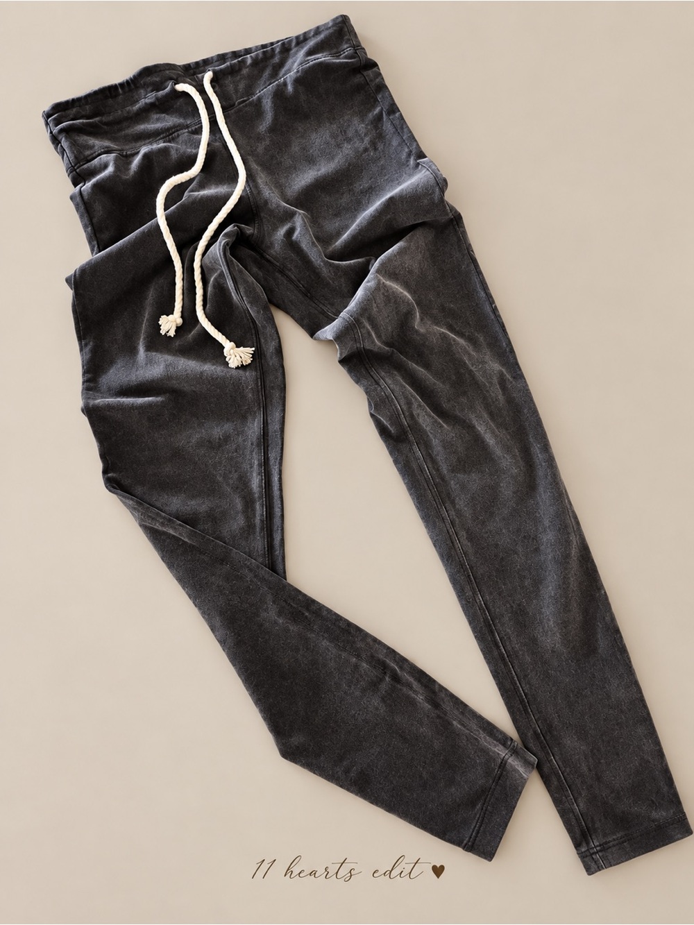 FP MOVEMENT Charcoal Jogger Pants with Drawstring Size Small